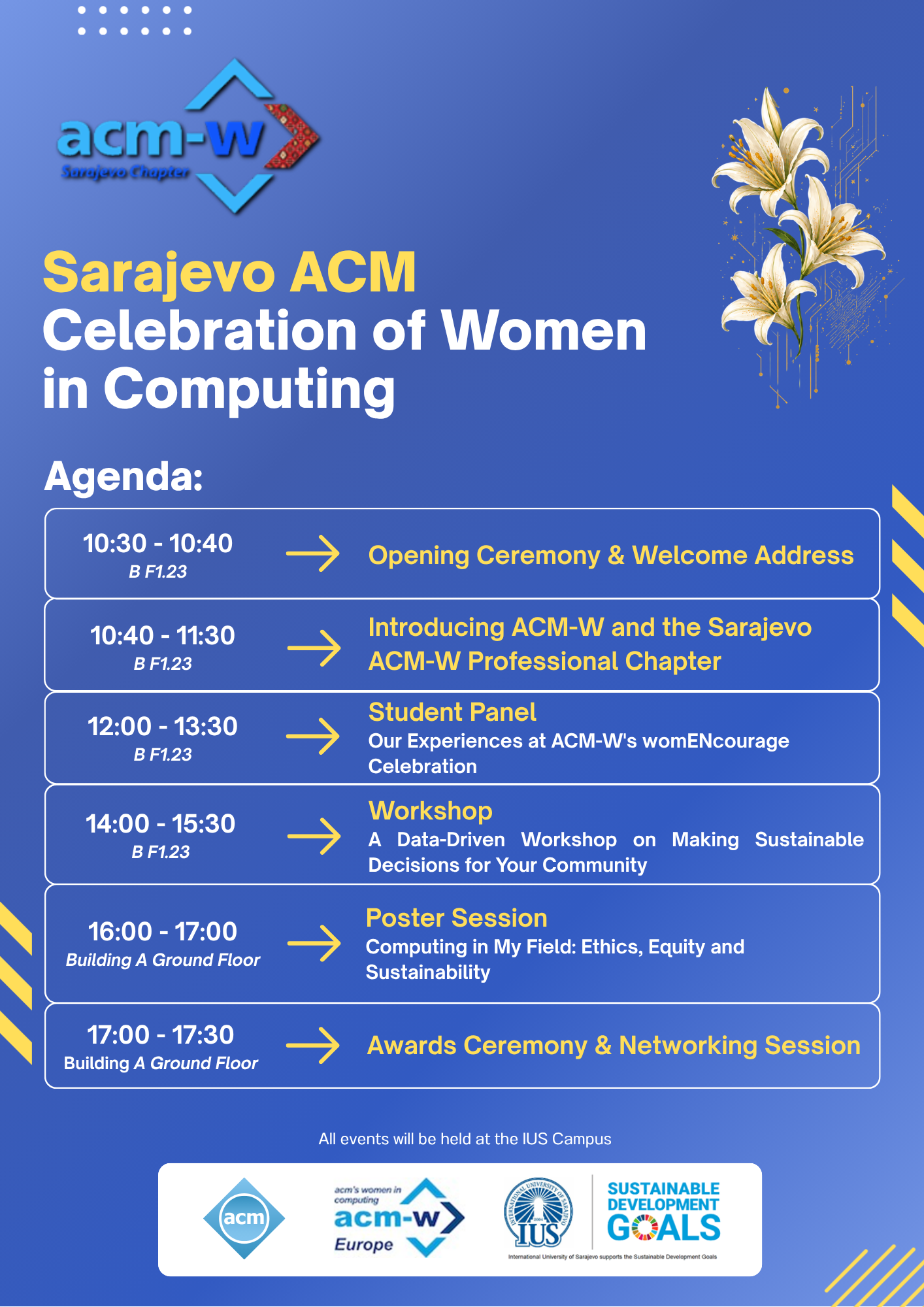 Agenda of SCWIC2026